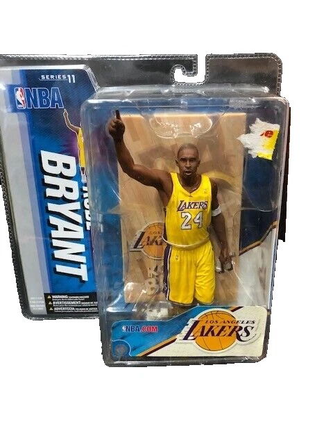 KOBE BRYANT Los Angeles Lakers Serie 11 McFarlane Figura NBA VARIANTE AMARILLA Foto 1 de 1