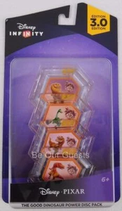 Disney Infinity 3.0 Edition Power Discs Pack of 4 The Good Dinosaur New - Imagen 1 de 2