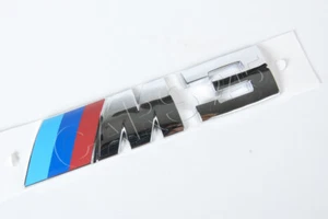 Portón trasero original BMW E46 M3 emblema insignia logotipo signo OEM 51147893655 - Imagen 1 de 1