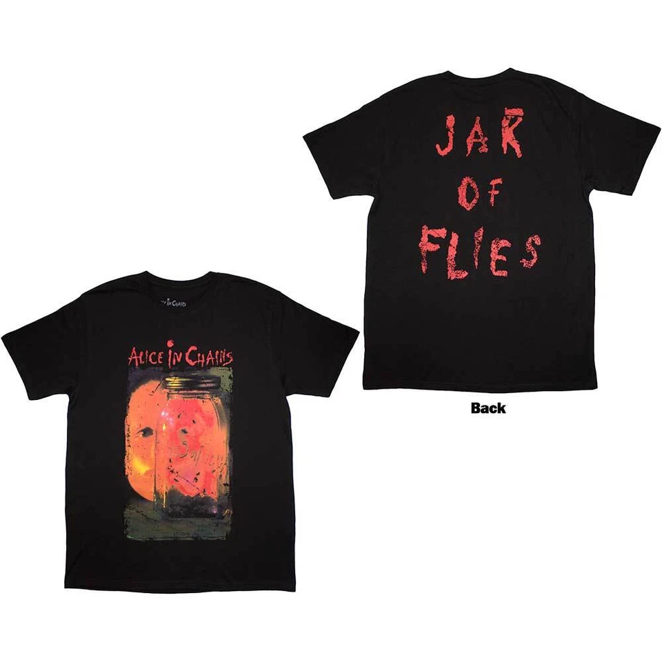 Alice In Chains Unisex T-Shirt: Jar of Flies (Back Print) (Medium) - Image 1 of 1