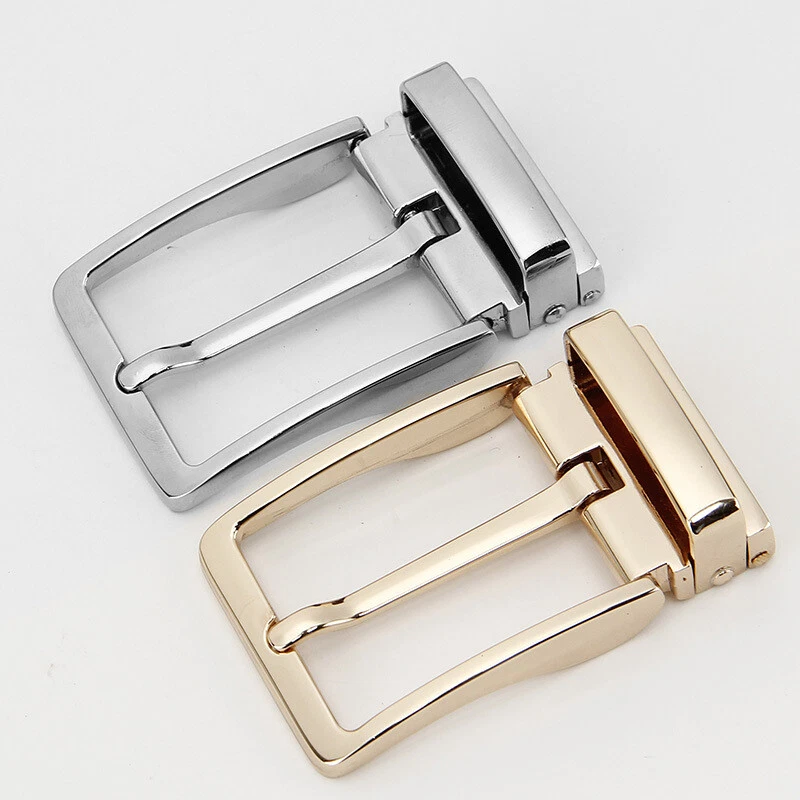 Unisex Business Cintura Fibbia Ricambio Metallo Classico Decorazione 1.3 "/ 33mm - Immagine 1 di 4