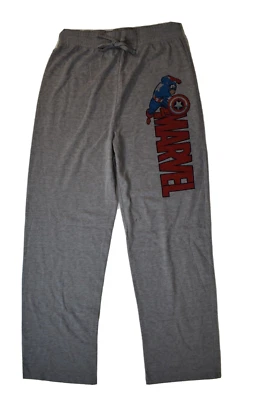 Pijama reversible para hombre Marvel Capitán América pantalones para dormir nuevo M Foto 1 de 4