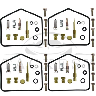 Kit de reconstrucción de reparación de carburador 4x PARA Kawasaki LTD 440 700 750 KZ440 KZ750 80-83 Foto 1 de 4