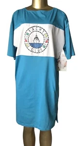 GITANO NITES Womens One Size Vintage Short Sleeve Sleep Shirt Gown New NWT - Picture 1 of 5