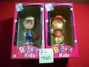 2-VINT. COLLECTIBLE BOBBLE KIDS IN ORIGINAL BOXES SOFTBALL & BASKETBALL PLAYERS - Picture 1 of 8