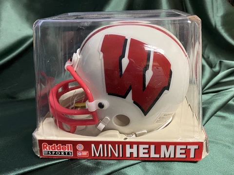 Wisconsin Badgers Riddell Mini Helmet Cover
