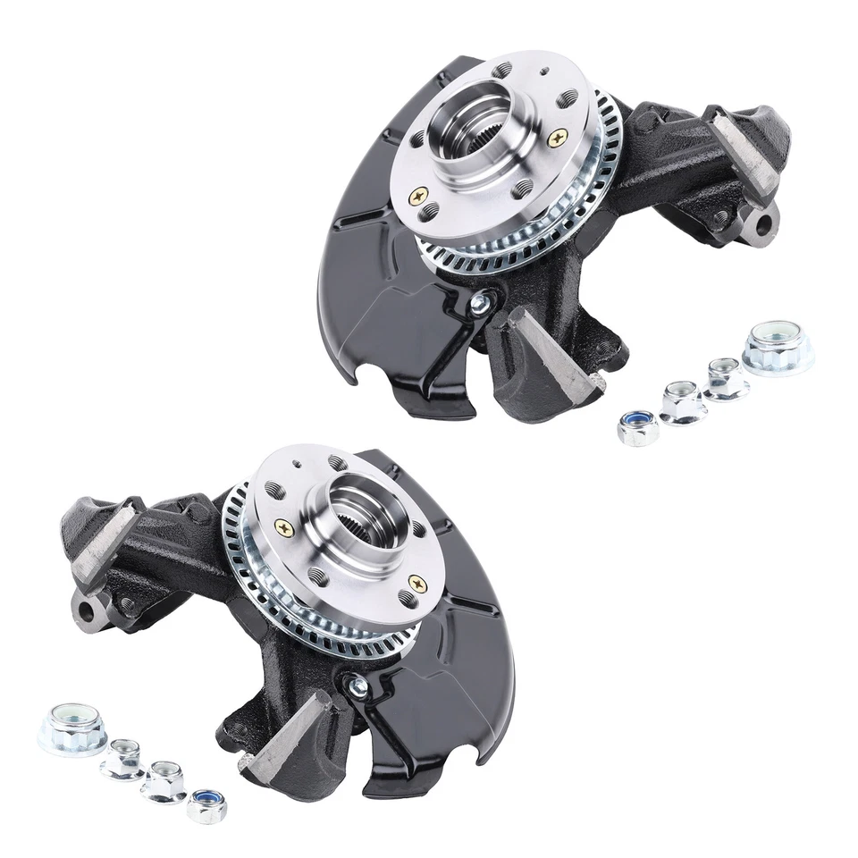 für Audi A3 Seat VW Golf IV 2x Achsschenkel Radlagergehäuse Vorne Links Rechts - Bild 1 von 4