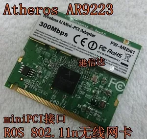 Atheros AR9223 300M Wlan Card ROS 802.11n mini PCI AR9223-AC1A - Picture 1 of 3