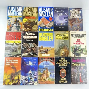 Vintage Paperback Lot x 15 Lot Wentworth Maclean Anderson Christie Bagley - Picture 1 of 6