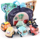 Toy Mini Car For Baby 6 Cars & Carry Bag Cartoon Animal Inertia Toy`~ DAILY SHIP