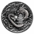 2021 Niue 2 Unzen Silber antike Drachen (japanischer Drache)