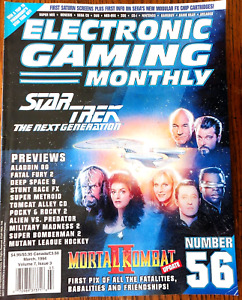 MARCH 1994 ELECTRONIC GAMING MONTHLY*Star Trek TNG/Mortal Kombat II/Super Metroi