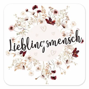 INTERLUXE LED leuchtender Untersetzer - Lieblingsmensch - Herbstzauber Freunde - Bild 1 von 7
