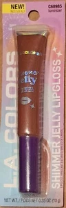 L.A. Colors Luminizer Shimmer Jelly Lip Gloss C68985 Moisturizes Lips 8 ct. - Picture 1 of 2