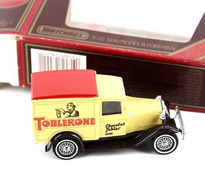 Matchbox Models Of Yesteryear Toblerone Y-22 1930 Model A Ford Van in Box  - Image 1 of 4