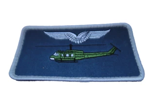 Nametag-Aufnäher German Air Force   Bell UH  ca 11x6 cm  mit Klett  - Picture 1 of 2