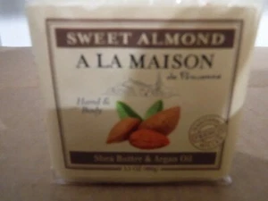 ( BOX OF 6 ) A La Maison - Bar Soap - Sweet Almond - 3.5 Oz - Picture 1 of 5
