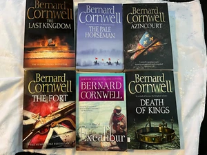 Bernard Cornwell Trade Paperback Lot 6 Titles Last Kingdom Azincourt Excalibur - Bild 1 von 6