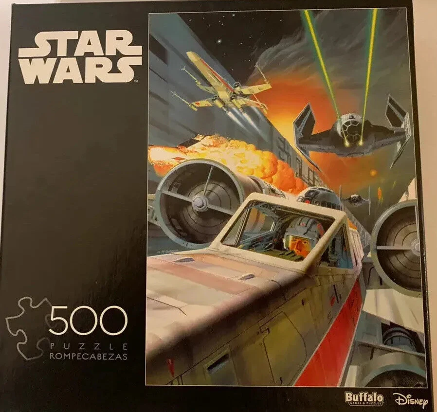 Buffalo Games Star Wars Jigsaw Puzzle Use The Force Luke 500 Pcs #3361