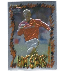 NICKY BUTT 1999 Futera Embossed Soccer Card MANCHESTER UNITED #53 PSA - Picture 1 of 2