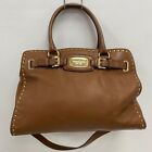 Michael Kors Brown Leather Handbag Womens Designer RMF01-cn