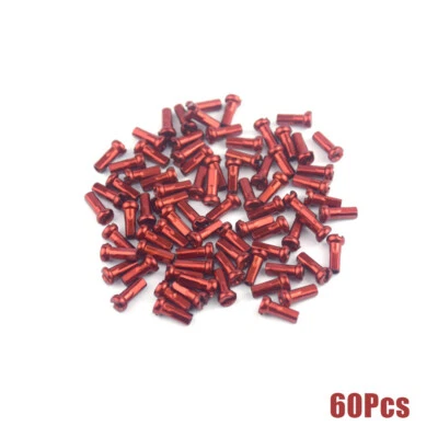 60Pcs Mountain Bike Bicycle Spoke Cap 14G Wheel Spoke Nipple Decoration - Image 1 of 4