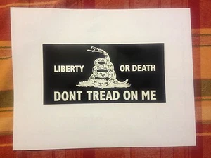 Culpeper Bumper Sticker Gadsden bumper sticker Dont - Picture 1 of 1