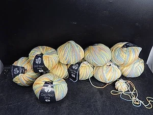Lana Grossa Print Wolle 10 Knäuel farbig bunt Strickwolle Schurwolle merino - Bild 1 von 3
