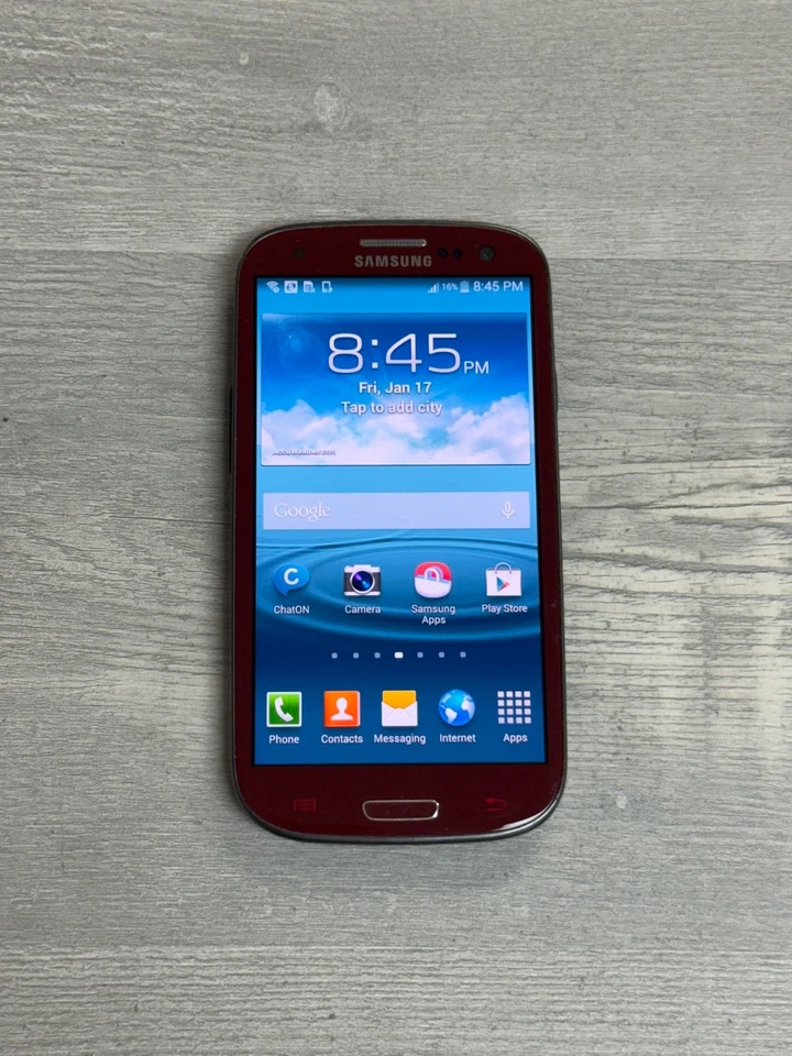 三星 Galaxy S III S3 16GB 32GB - 无锁版 AT&T T-Mobile - 所有颜色 — 第 1/1 张图片