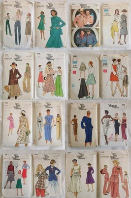 Lote de 35 vestidos vintage con patrones de costura de moda para mujer y más Foto 1 de 4