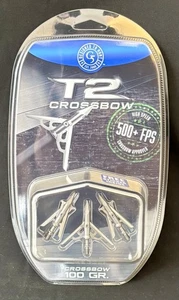G5 T2 Crossbow Broadheads 100 Grain New - Picture 1 of 2