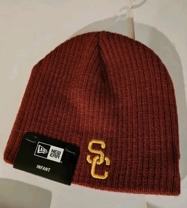 Infant New Era USC Trojans Girls/Boys Skully/Beanie Hat - Picture 1 of 3