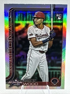 2025 Topps Update James Wood Rookie ASG-29 All Star Game Foil Nationals - Picture 1 of 3