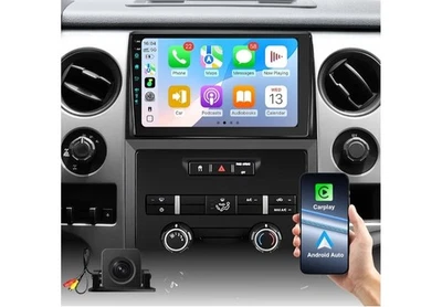 9" Android 13 Car Stereo Radio for Ford F150 2009-2012 W/CarPlay, 4Gb+64GB NEW - Image 1 of 4