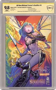 All New Soulfire #6FANEXPO CBCS 9.8 Witnessed Sig Steigerwald/To 2017 - Picture 1 of 2