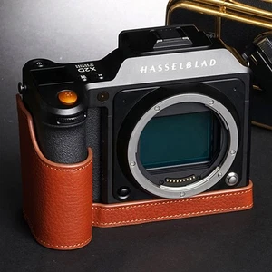 Handgefertigte Leder Kamera Halb Cover Etui Schutzhülle für Hasselblad X2D II 100c - Bild 1 von 36