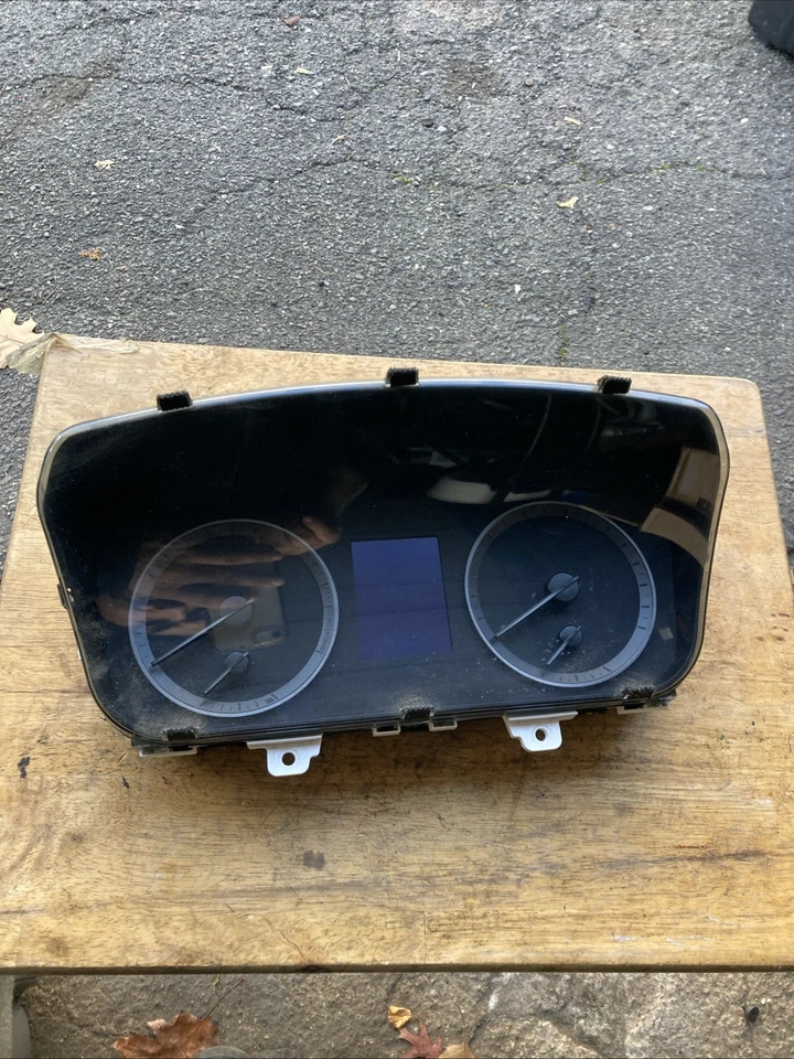 Hyundai Sonata 2015 2016 2017 velocímetro calibre grupo fabricante de equipos originales millas desconocidas Foto 1 de 4