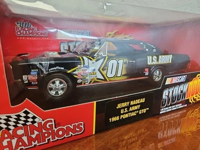 '66 🏁 GTO Racing Champions 1:18 Jerry Nadeau U.S Army NASCAR  - Image 1 of 4