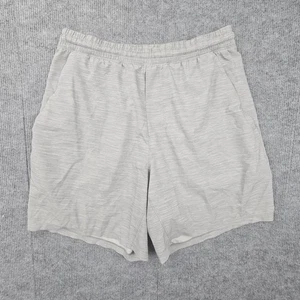 Lululemon Pantaloncini Uomo Medium Pace Breaker Grigio Abbigliamento Sportivo Attivo Palestra Allenamento - Foto 1 di 4
