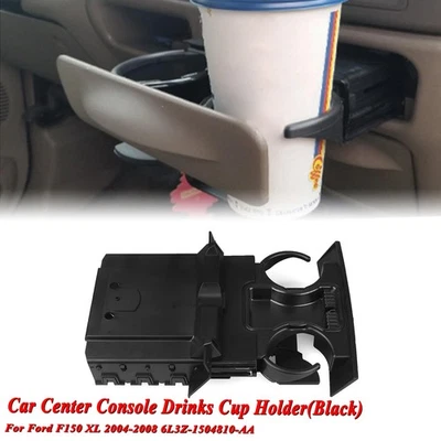 Soporte portavasos para consola central interior para Ford F-150 XL 2004-2008 Foto 1 de 4
