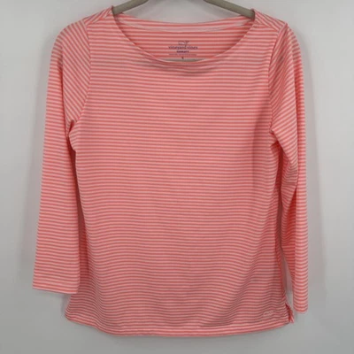 Camisa Vineyard Vines Mujer Pequeña Sankaty Manga Larga Ligera Rayas Foto 1 de 4