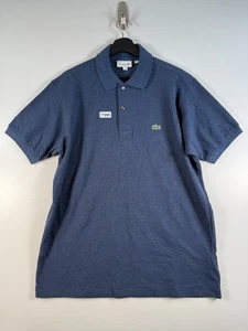 Polo uomo Lacoste vestibilità classica logo golf preppy blu nuova con etichette taglia large 22x30,5 - Foto 1 di 9