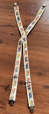 Vintage 1980s American Greetings Strawberry Shortcake Child Size Suspenders  - Image 1 of 4