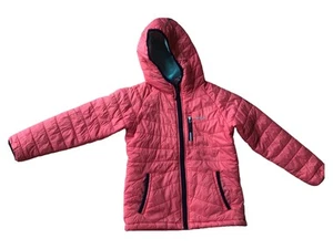 KAMIK Giacca Trapuntata Rossa Cappuccio Bambini Outdoor (IT 126, EU 122) - Foto 1 di 5