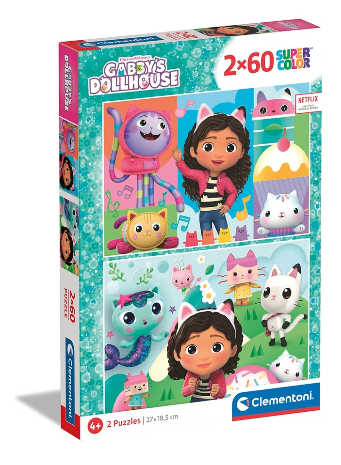 Puzzle Clementoni 24804 GABBY'S DOLLHOUSE Super Color