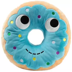 Yummy World Kidrobot Yummy Blue Donut 16” Large Soft and Huggable Plush Toy - Picture 1 of 1