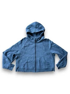 Lululemon Scuba Oversized Full Zip Hoodie Heather Speckled Black Gr. XL/XXL - Bild 1 von 16