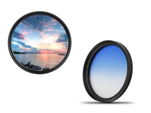 Dhd Digital Brand 52mm Color Gradient Filter Blue Color Filter Graduated 52 Mm - Picture 1 of 2