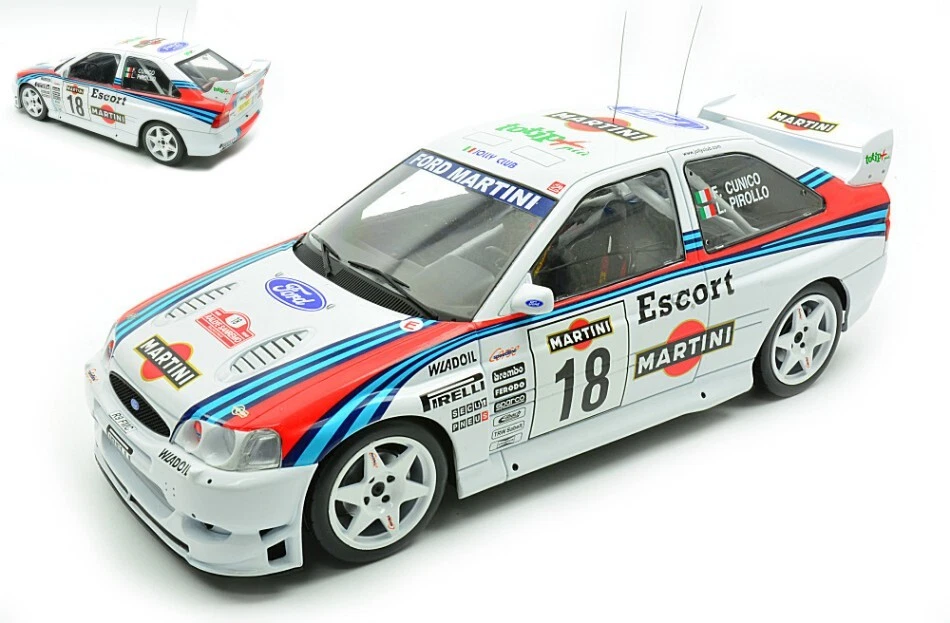Modellino auto scala 1:18 FORD ESCORT WRC RALLY SANREMO 1998 modellismo - Immagine 1 di 1