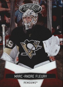 2010-11 Certified Platinum Red #117 Marc-Andre Fleury/999